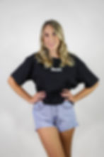 Thumbnail: OVERSIZED TEE BLACK SOLID LOGO