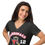 Thumbnail: Cardinals Football Women’s Relaxed V-Neck T-Shirt