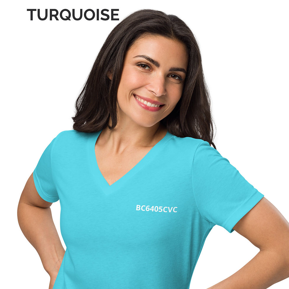 Thumbnail: Ladies Relaxed V-Neck T-Shirt