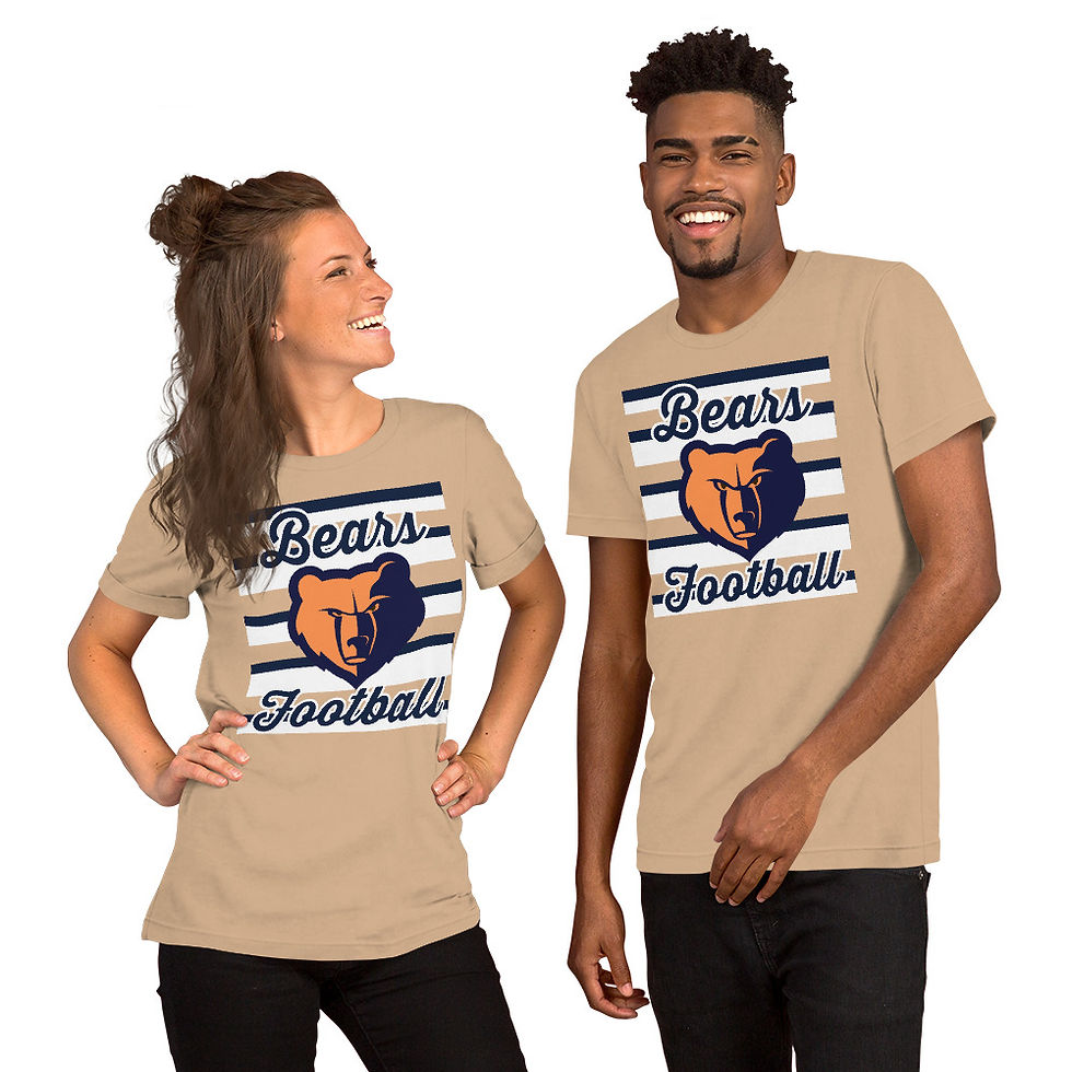 Thumbnail: Bears Football Unisex Staple Tee