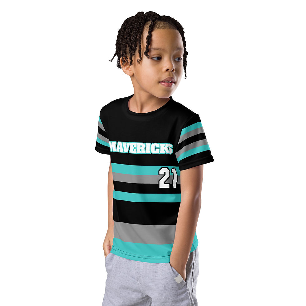 Thumbnail: Mavericks Jersey Replica Toddler/Youth Crew Neck Tee