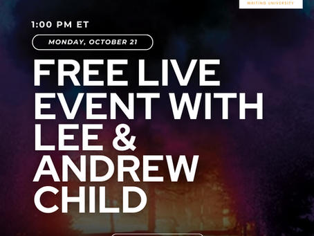 JACK REACHER LIVE! A FREE EVENT!