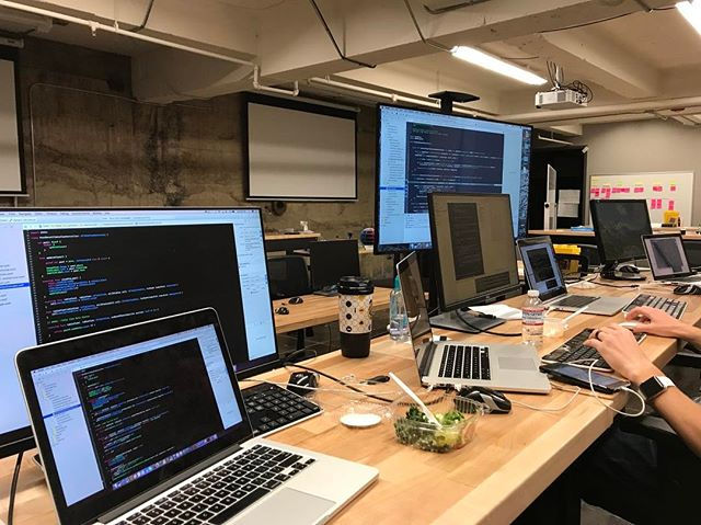 A little late night programming over the weekend #swift #apple #devmountain #ios #programming