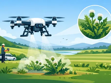 Drone Service for Biosecurity Weeds