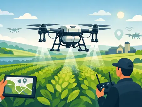 How Does Drone Spraying Work?