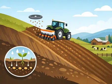 How to Seed Steep Paddocks Properly
