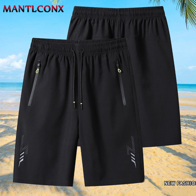 Thumbnail: Summer Men's Shorts Cool Sportswear Running Sport Shorts Casual Bottoms Gym Fitn