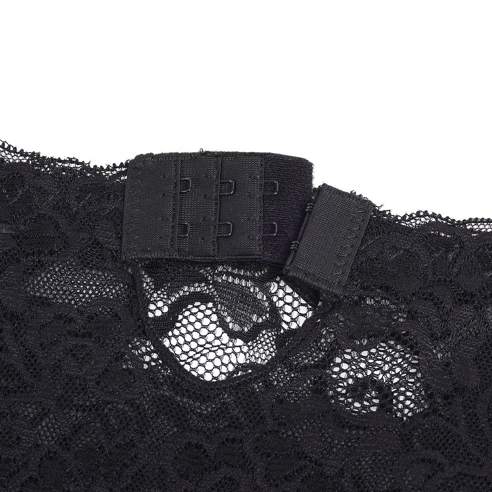 Thumbnail: Vyzion Midnight Elegance Lace Garter Skirt & Panty Set