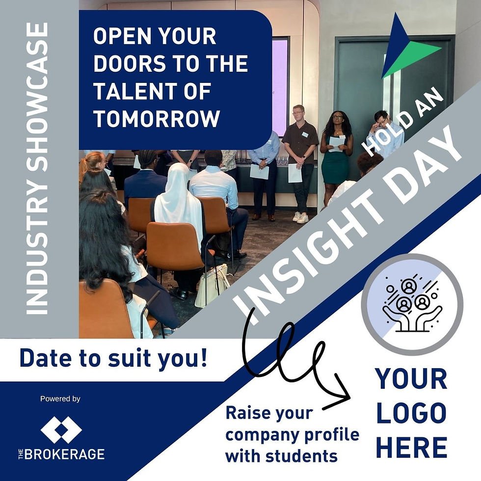 Host an Insight Day to our Next Gen Talent Network by opening your doors