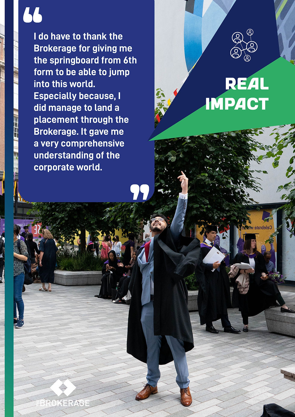 Start your early career journey with support from The Brokerage. Your talent CAN get you there with our help!