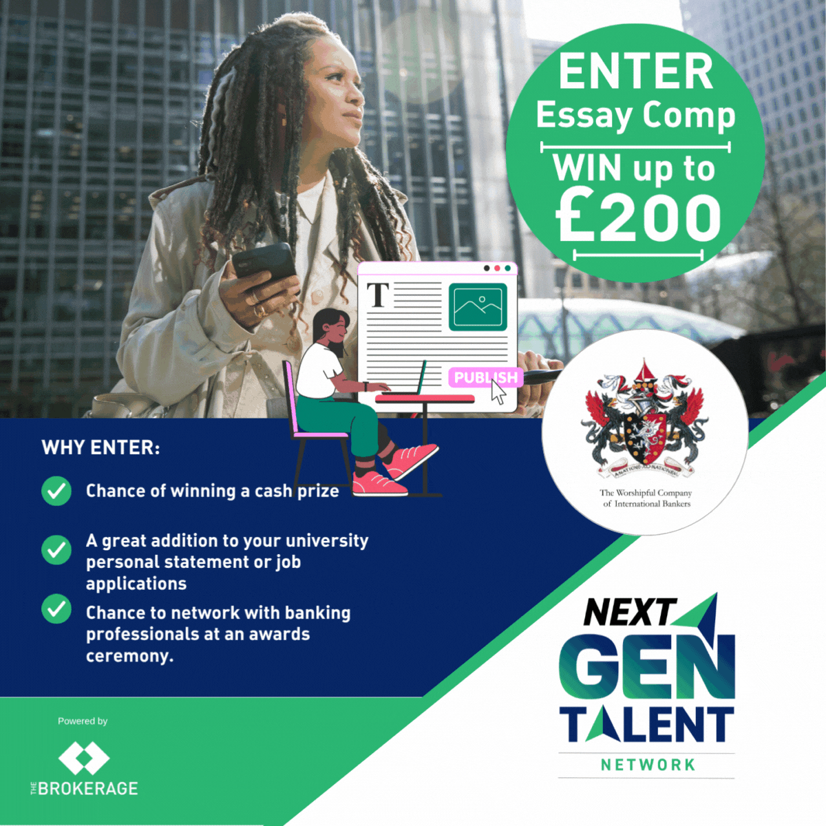 Enter the WCIB 2025 Essay competition and win £200