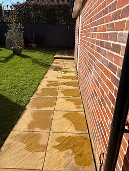 After Photo of patio Pressure