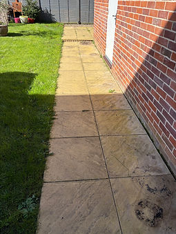 Pressure washing in Colchester Before 