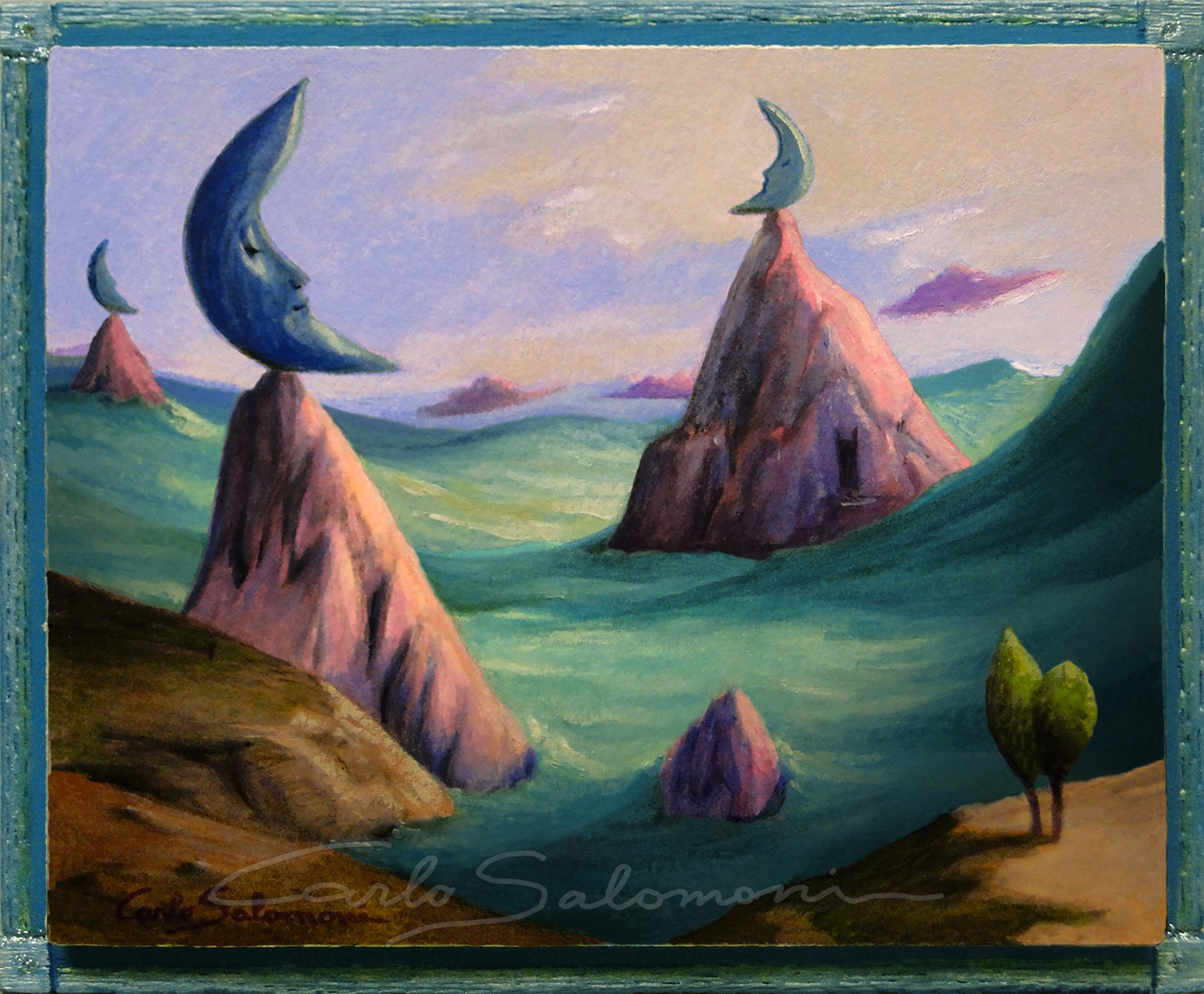 The tide of the 3 Moons