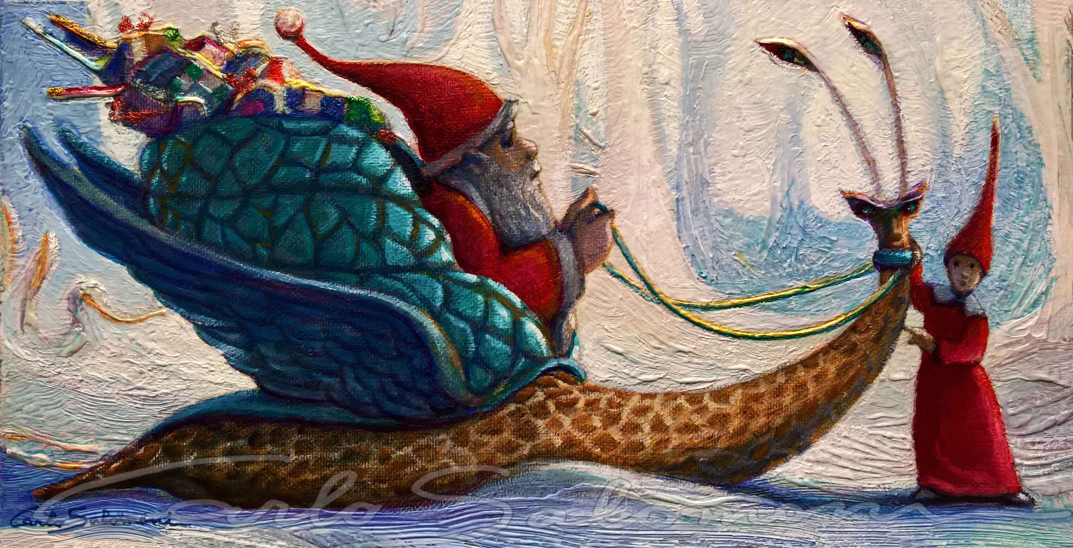 THE MAGICAL SNAIL OF SANTA CLAUS