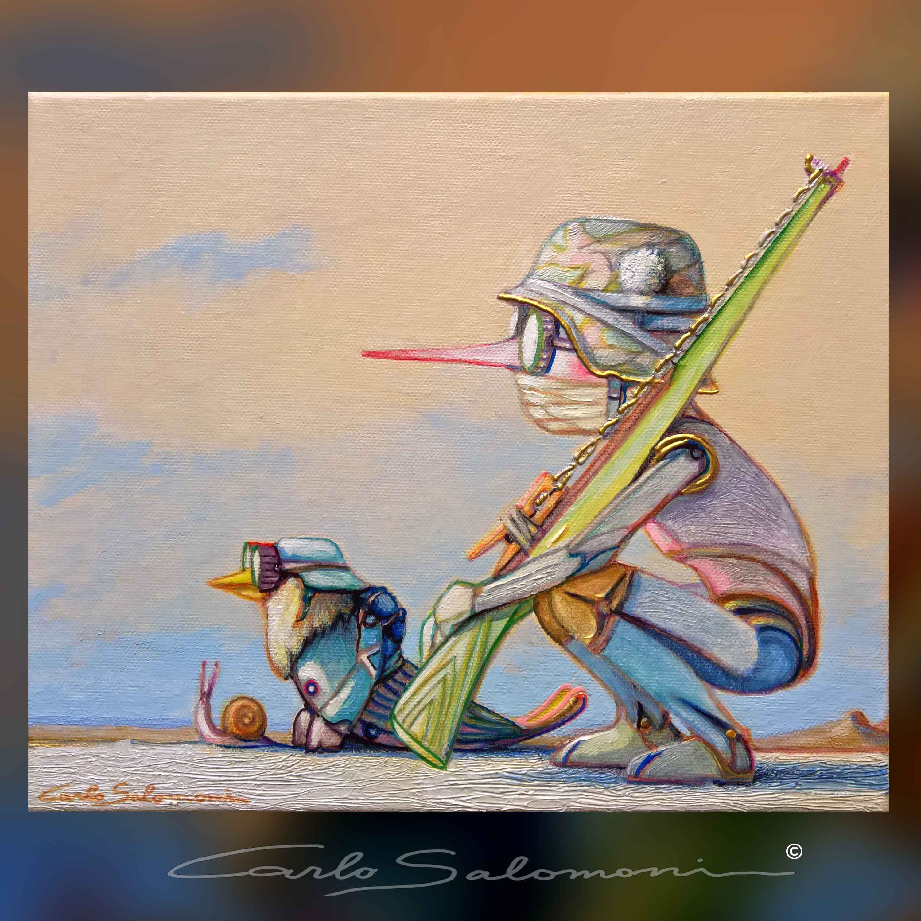 Pinocchio and the wooden rifle - INSTA 1