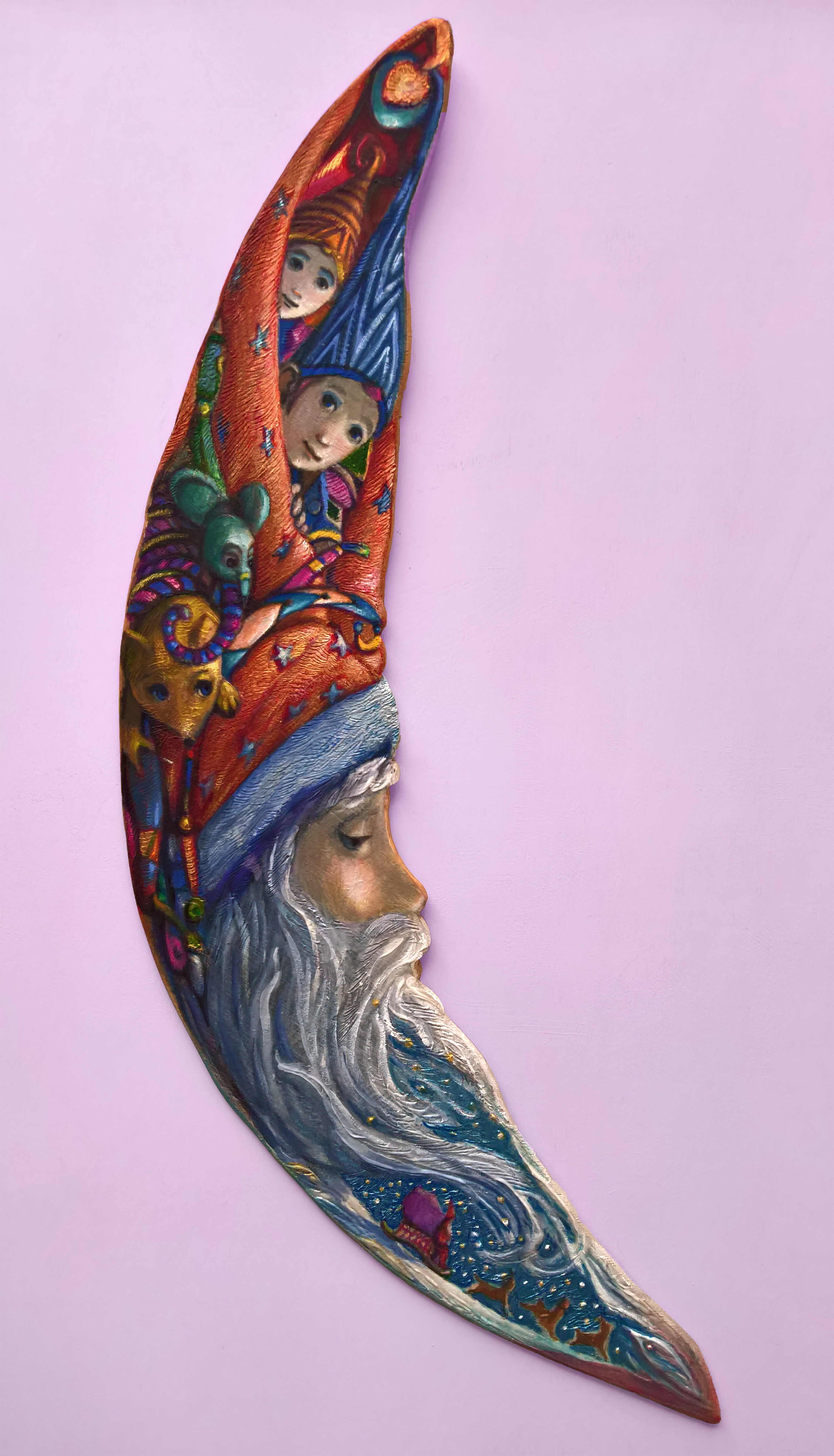 SANTA CLAUS MOONERANG