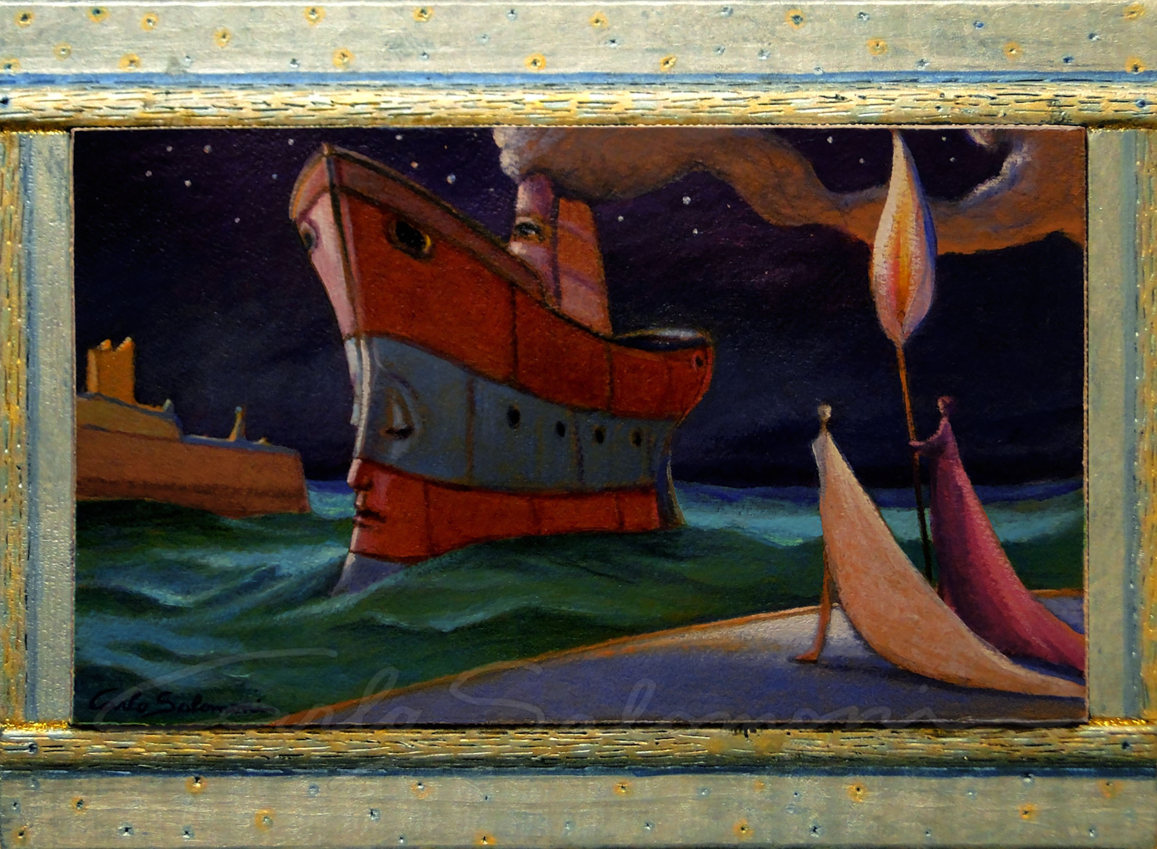 THE ARRIVAL OF THE SHIP OF DREAMS