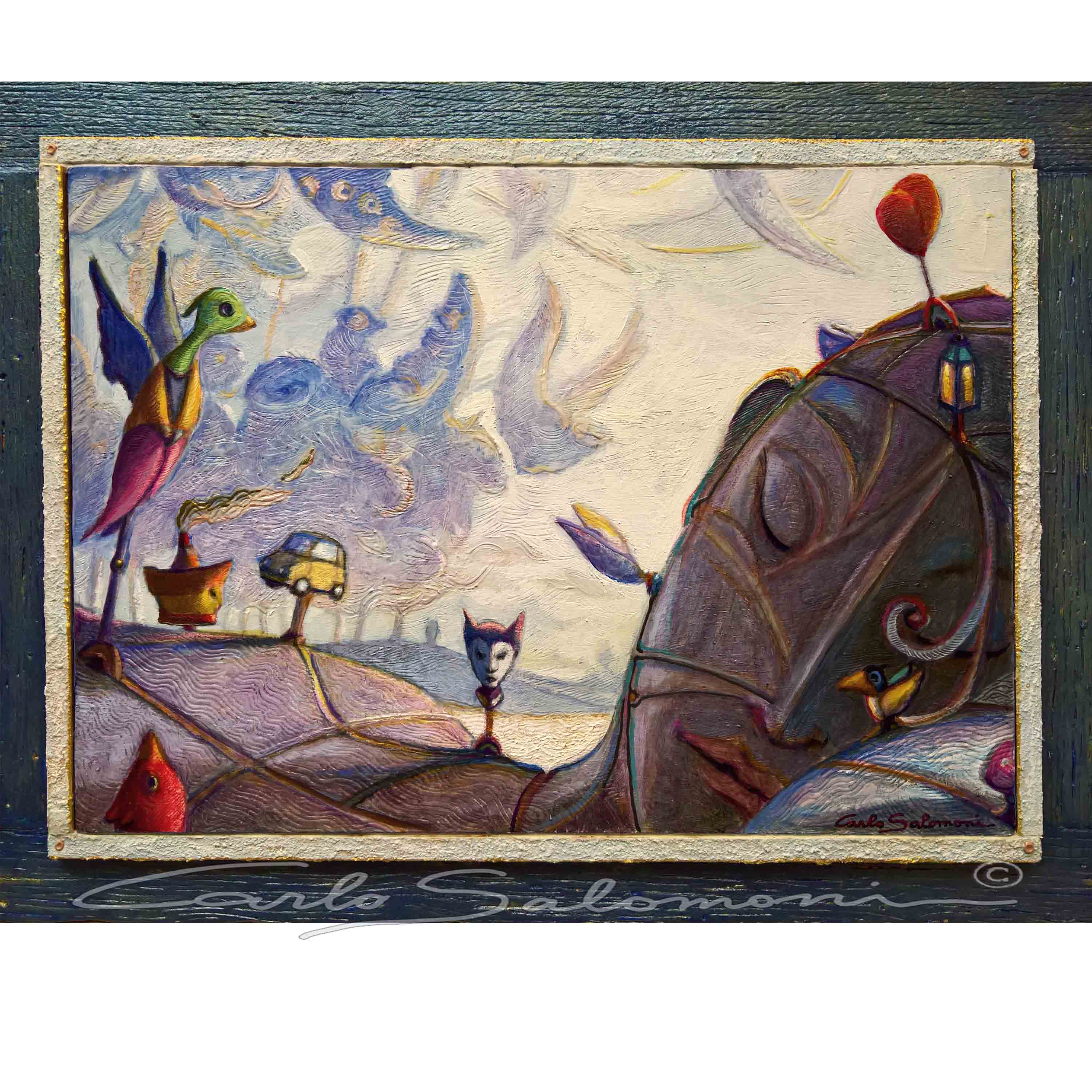 UPWIND DREAMS - ( 33 x 42,5 cm )