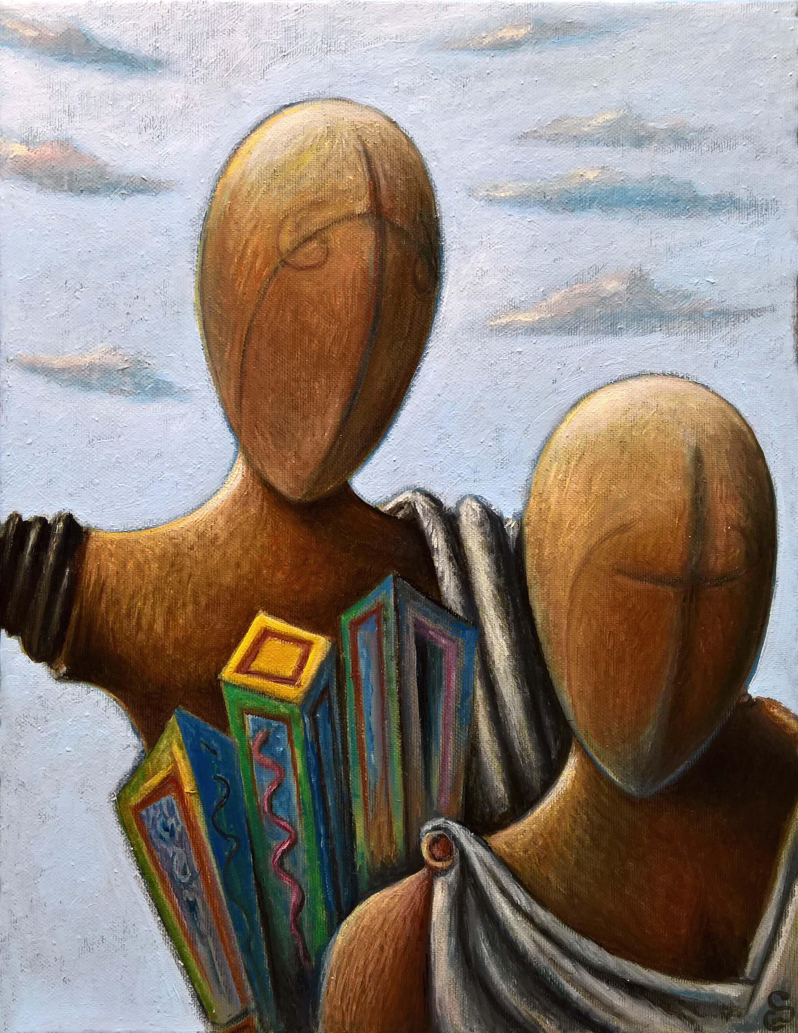 MANICHINI - ( tribute to De Chirico