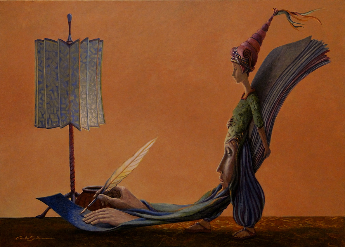 Voglio un altro alfabeto - 50 x 70 cm -