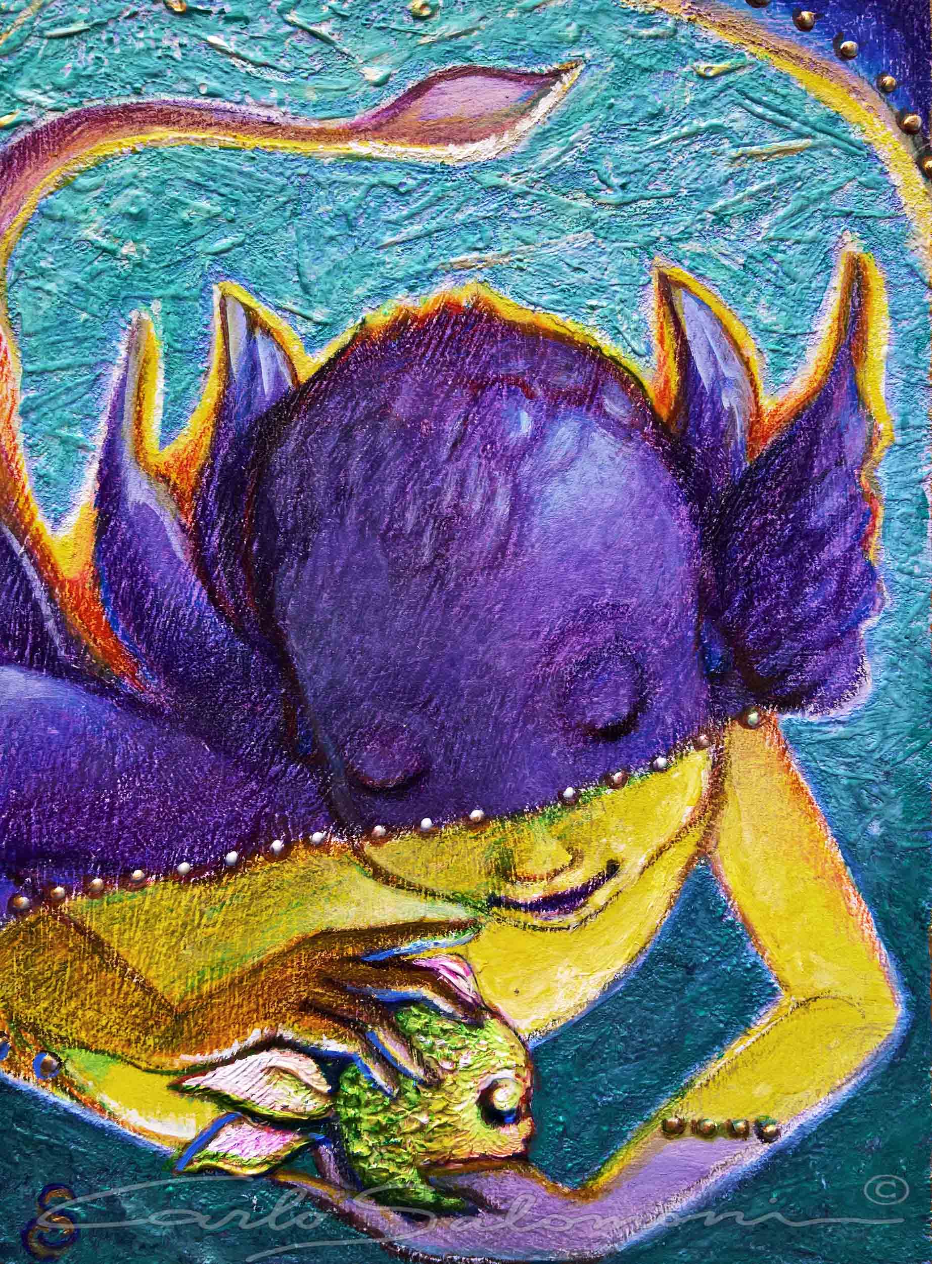 AMORINO AND HIS FLYING FRIEND