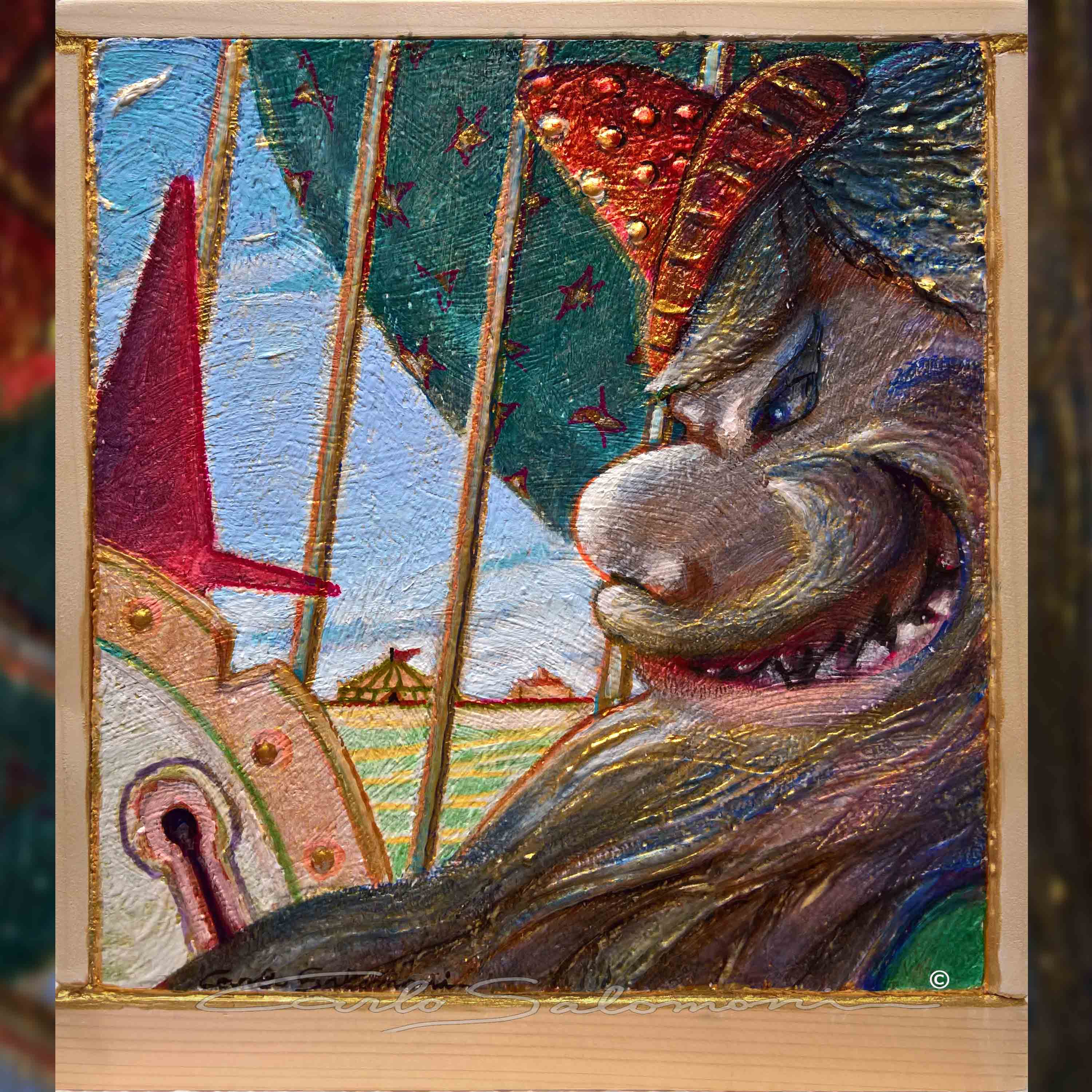 Pinocchio imprisoned -