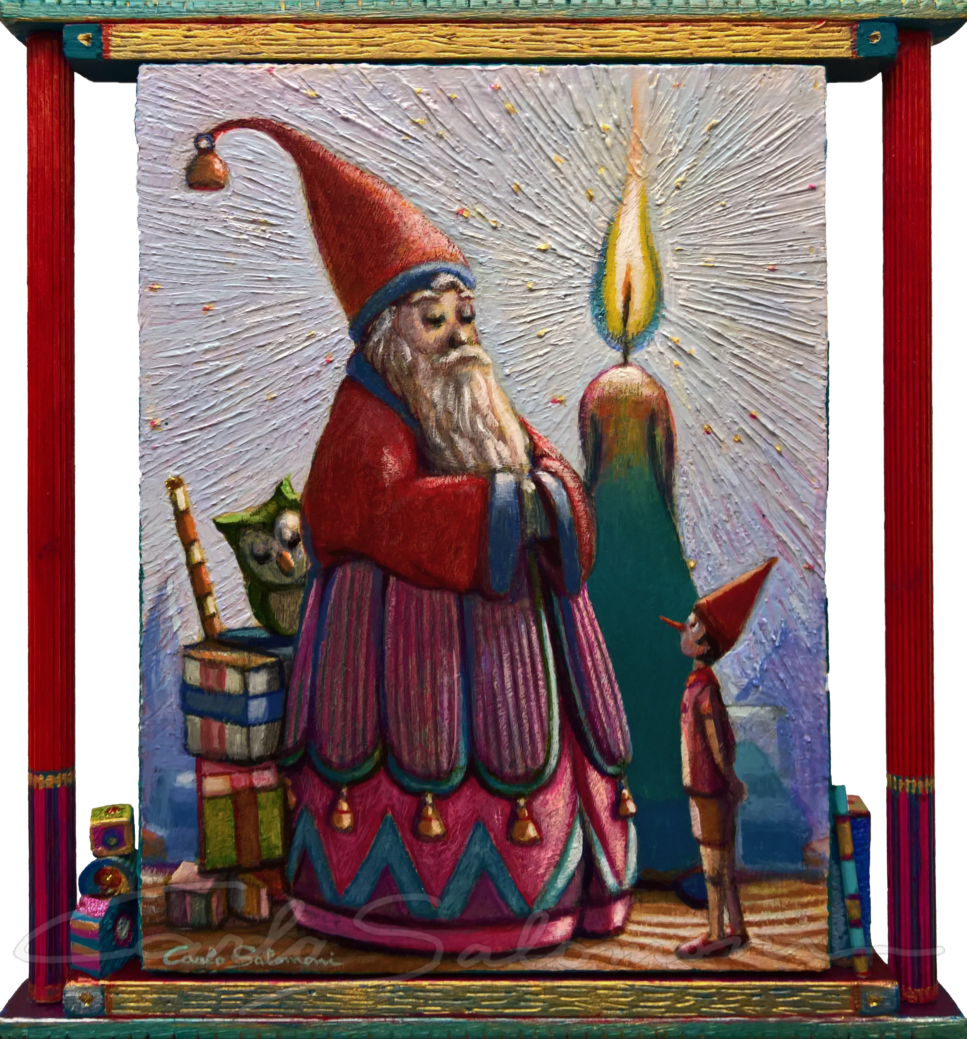 PINOCCHIO'S PROMISES TO SANTA CLAUS