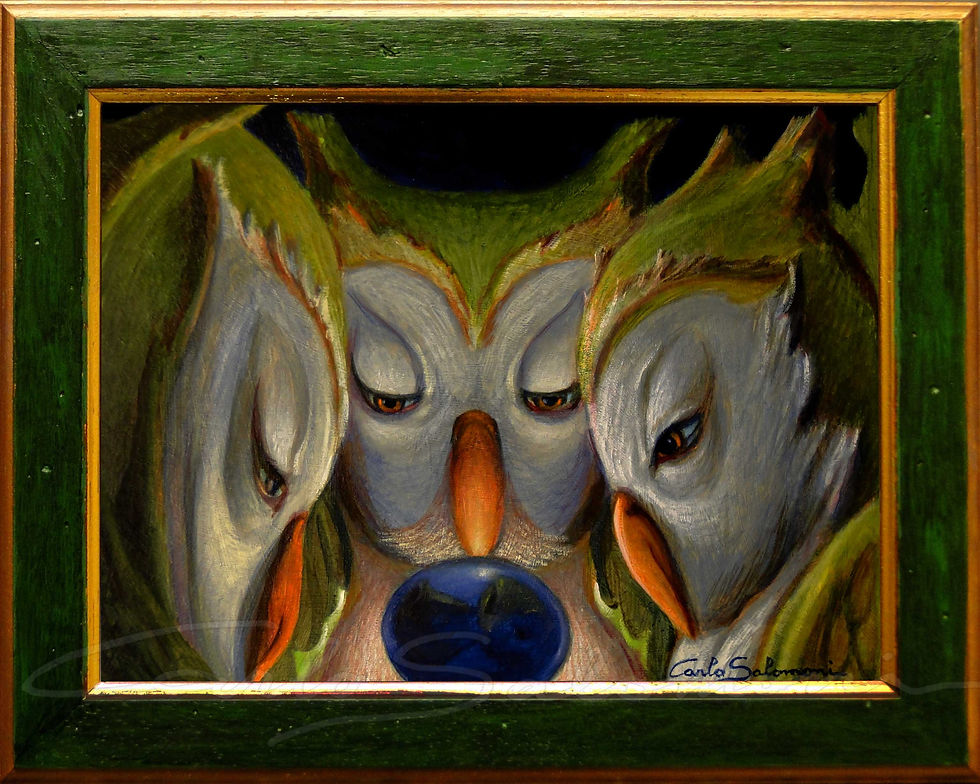 THE WAITING - 18 x 24 cm