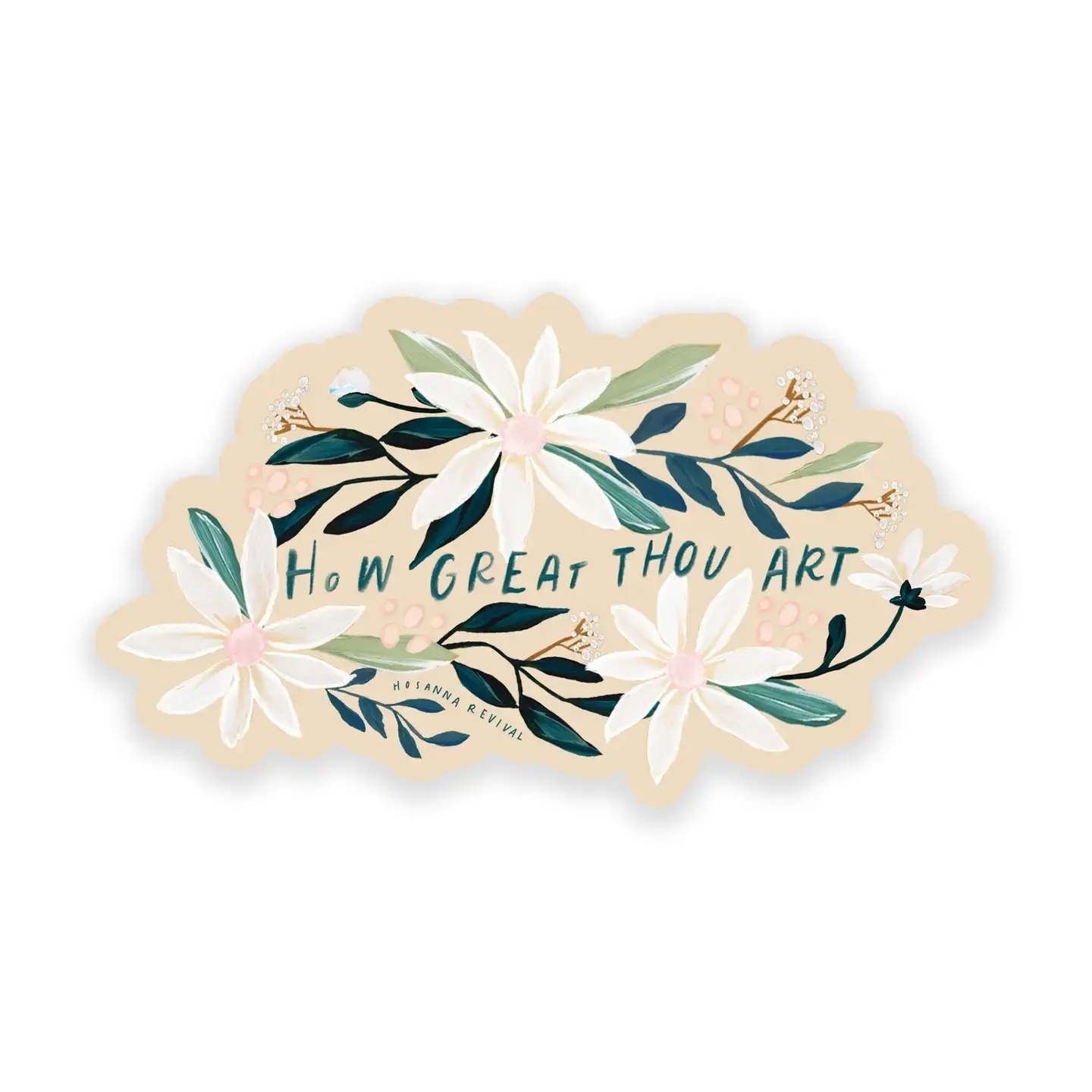 Sticker: How Great Thou Art