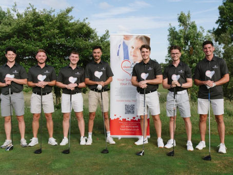 Golfers raise over £13,000 for Southampton Heartbeat charity