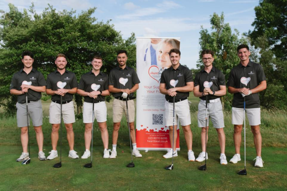 Golfers raise over £13,000 for Southampton Heartbeat charity