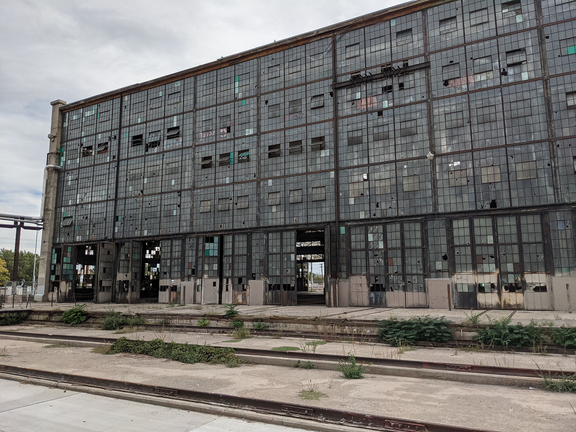 Albuquerque rail yards exterior