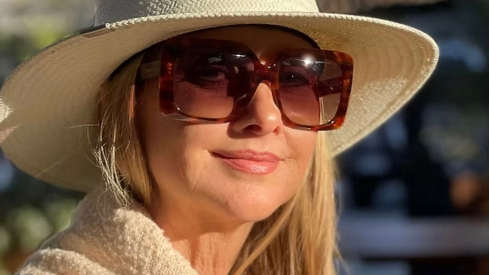 Portrait of watercolor artist Karin Scheiba inspired by California light and coastal lifestyle