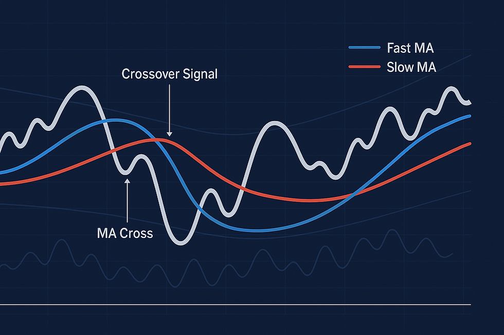 Moving Average Crossover Strategy: The Truth About Confirmation vs. Prediction