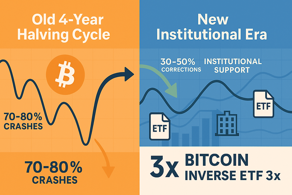 The Truth About Bitcoin Inverse ETF 3x in the New Institutional Era