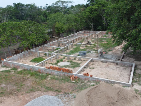 Prefeitura avança na construção da nova escola Alcindo Monteiro na Comunidade Mato Grosso em Epitaciolândia