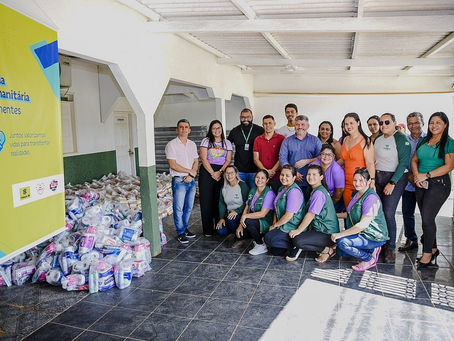 Prefeitura recebe 150 cestas de alimentos, colchões e produto de higiene da Fundação Banco do Brasil