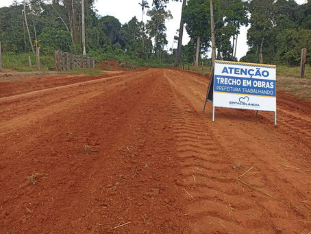 Os trabalhos não param: Prefeitura realiza melhorias nos ramais do Porto Rico e Laranjeiras