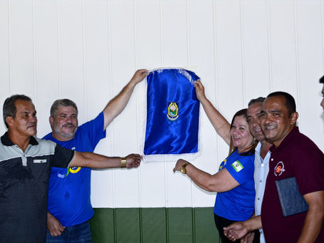Gestão do prefeito Sérgio Lopes inaugura mais uma escola na zona rural do município.
