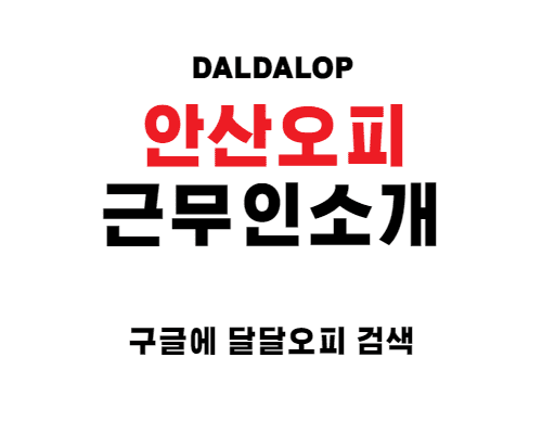 안산오피 근무인 소개