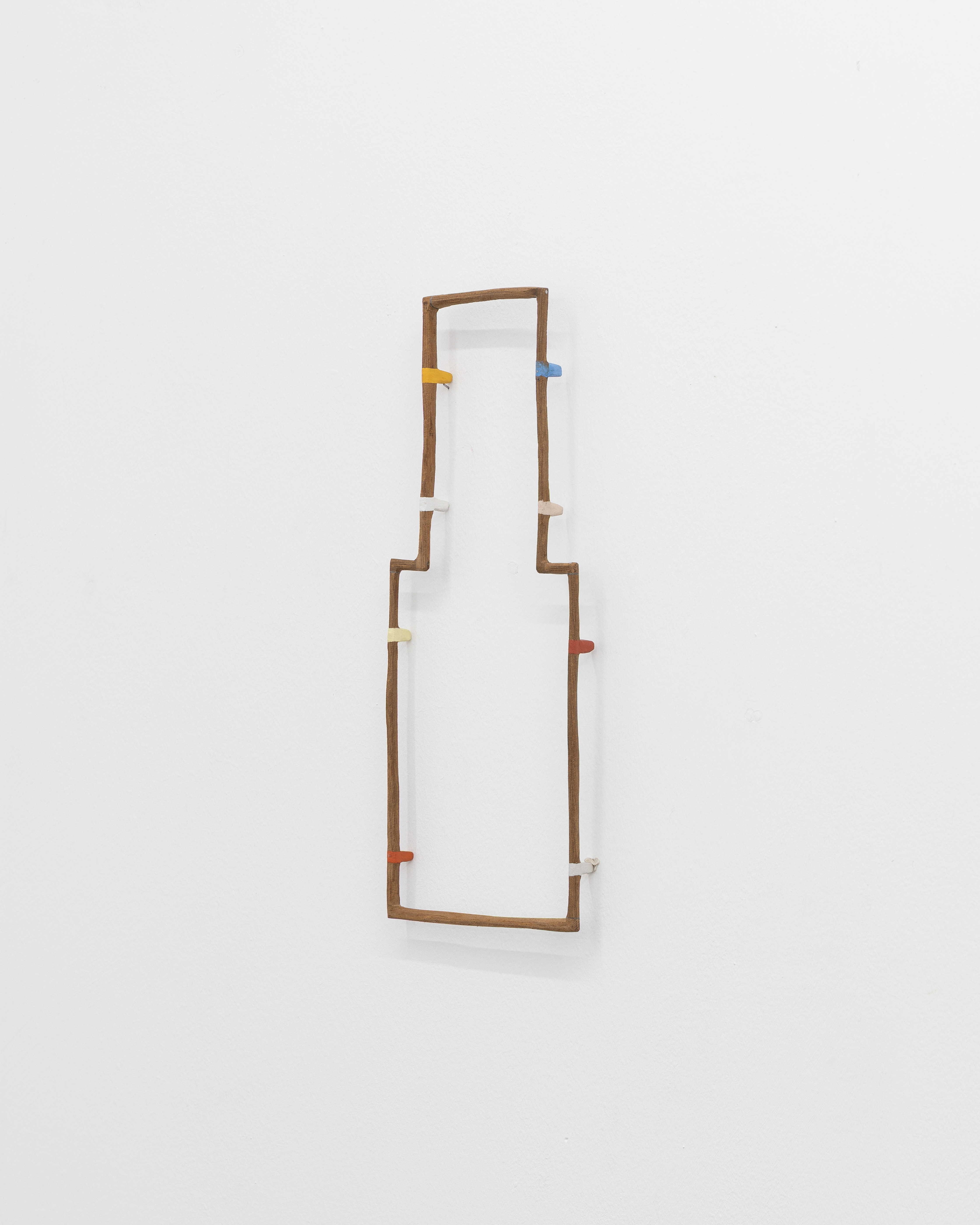 David Blackaller.2025.Monastary.. 31x12x1cm