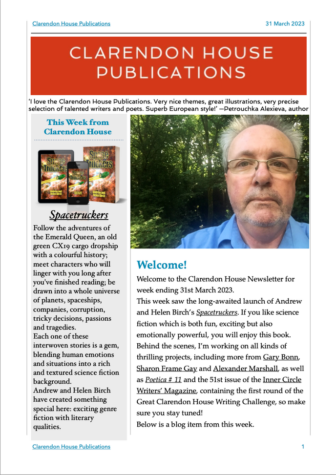 Your weekly newsletter is here!