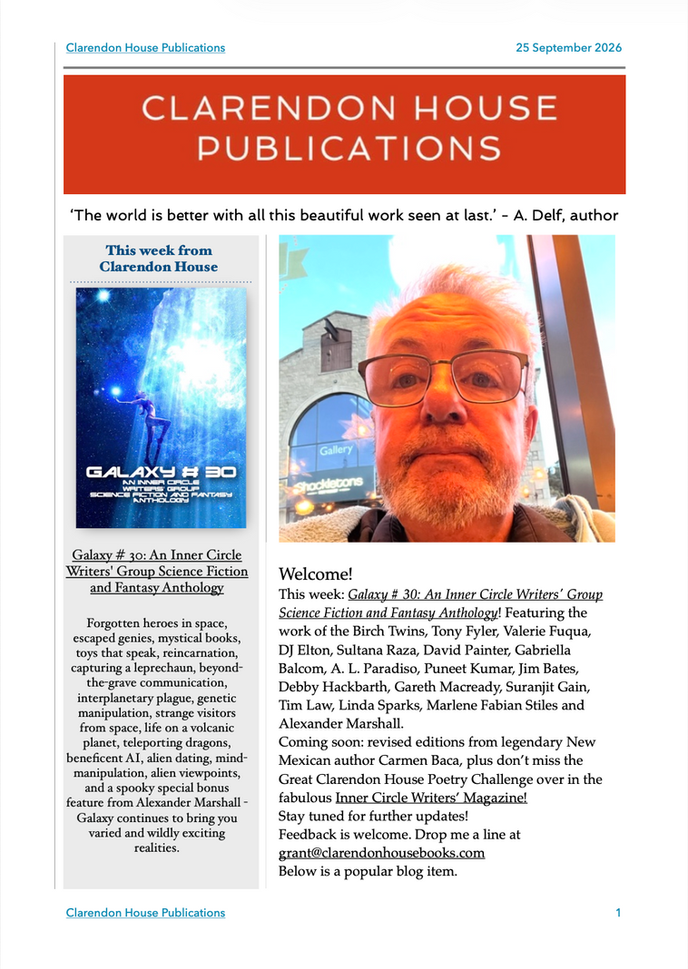 Your weekly newsletter is here!