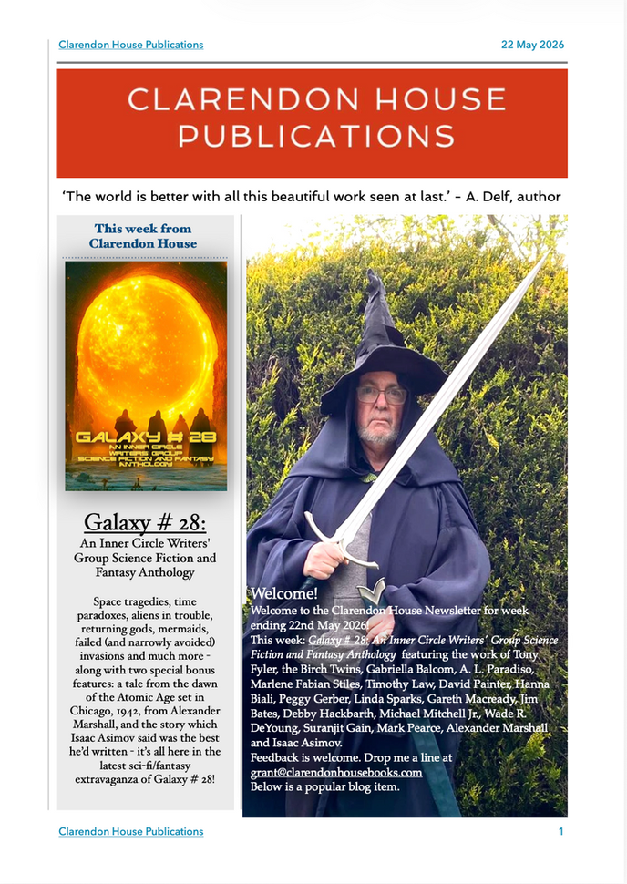 Your weekly newsletter is here!