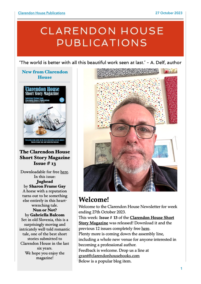 Your weekly newsletter is here!