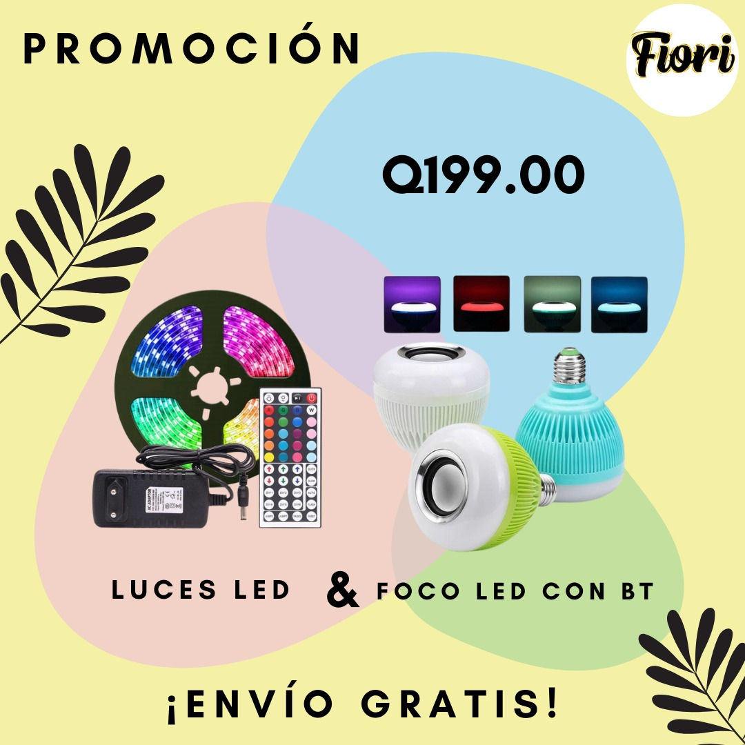 Luces LED + Foco LED
