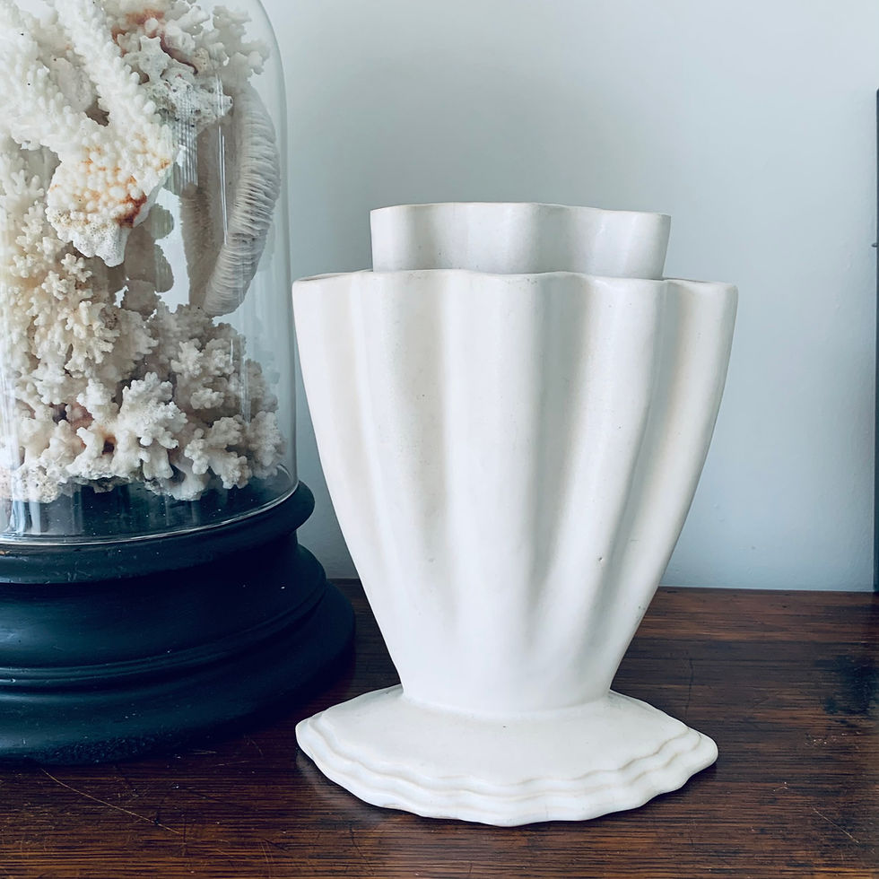 Thumbnail: VINTAGE FULHAM POTTERY “CORALIE” MANTLE VASE