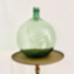 ANTIQUE FRENCH ROUND DEMI-JOHN