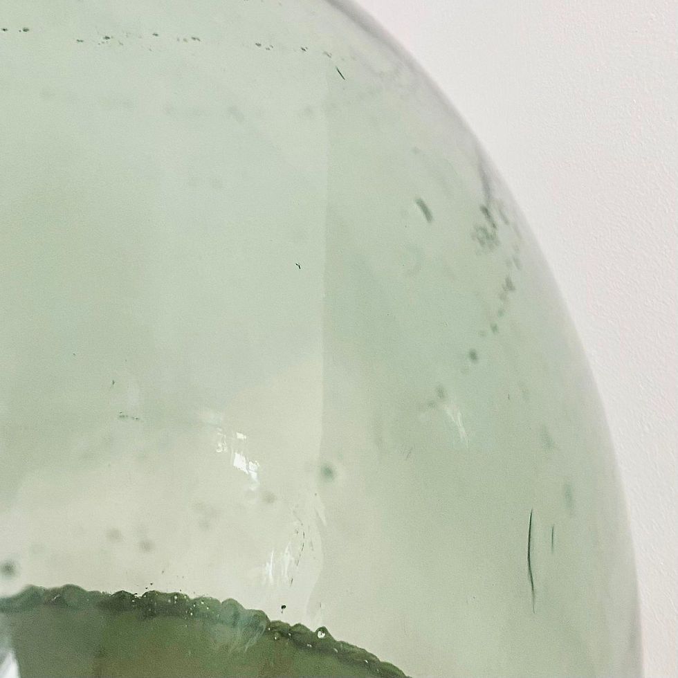 Thumbnail: ANTIQUE FRENCH ROUND DEMI-JOHN